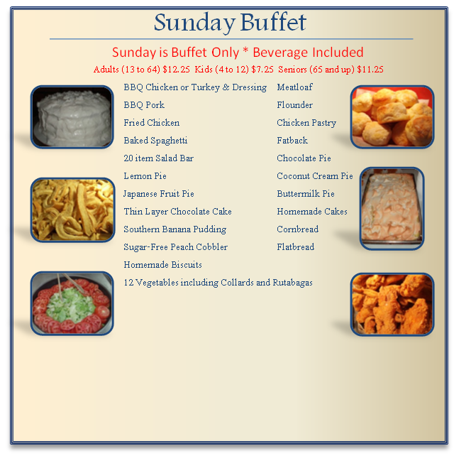 Sunday Buffet 